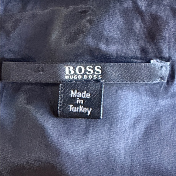 HUGO BOSS Black Midi Sheath Dress Women’s Size 10 Virgin Wool - Picture 11 of 15